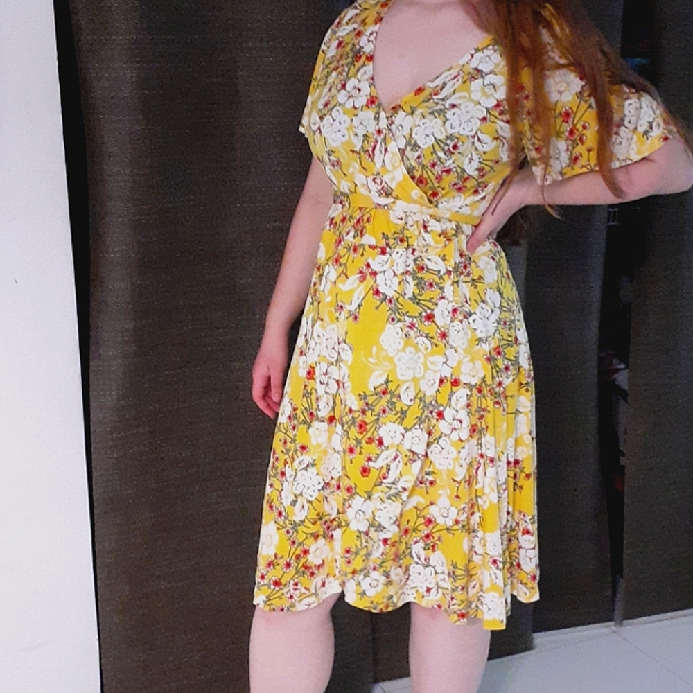 Yellow Shelby & Palmer dress